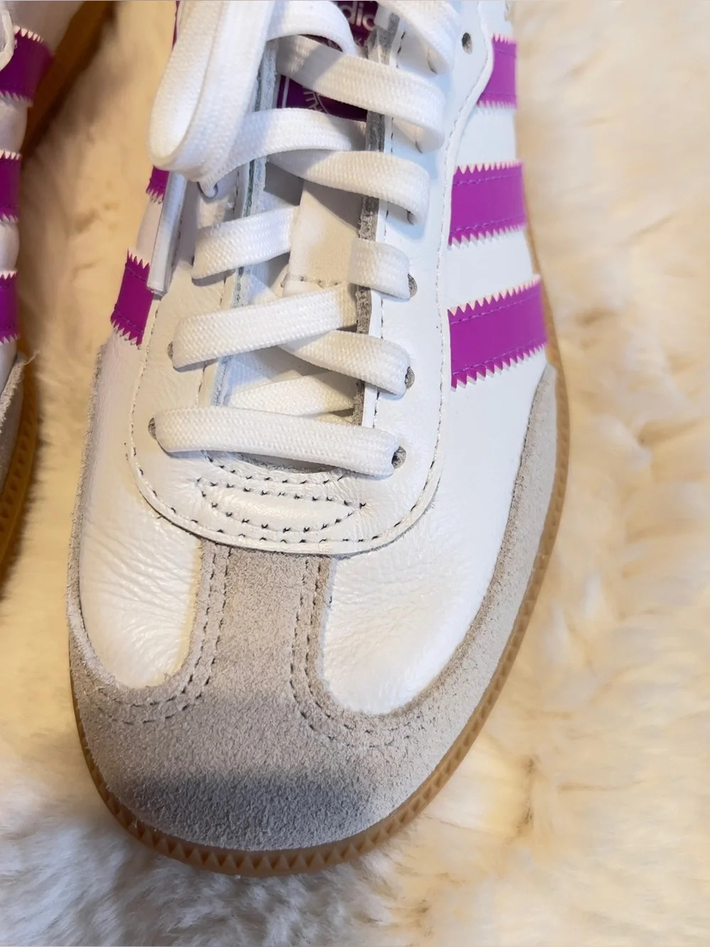 Adidas Samba OG Kids Magenta Stripes